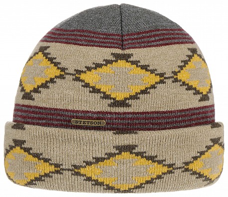 Zimní čepice Stetson Beanie Navajo 