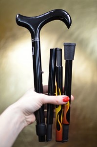 Walking cane Fayet Dr. House foldable (84-94 cm)